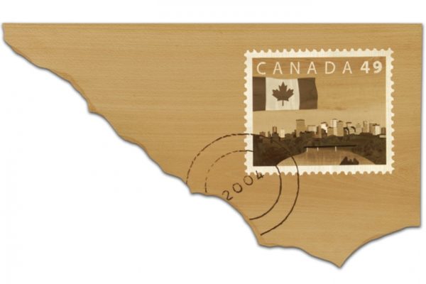 Canadian Stamp Wall Art