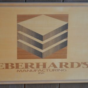 Eberhard's Manufacturing Marquetry Logo