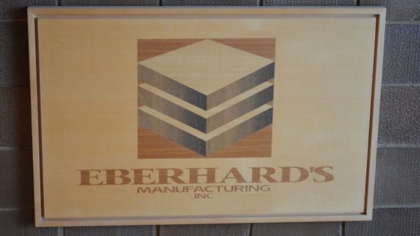 Eberhard's Manufacturing Marquetry Logo