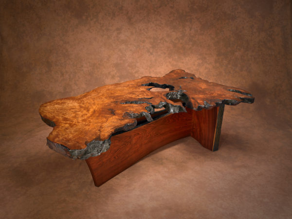 Redwood Burl Coffee Table 3