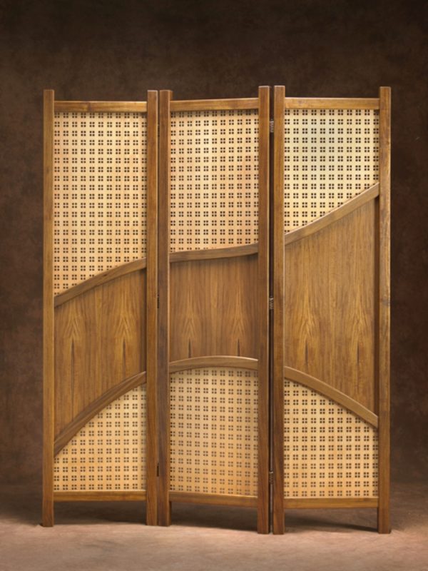 Teak Anigre Room Divider